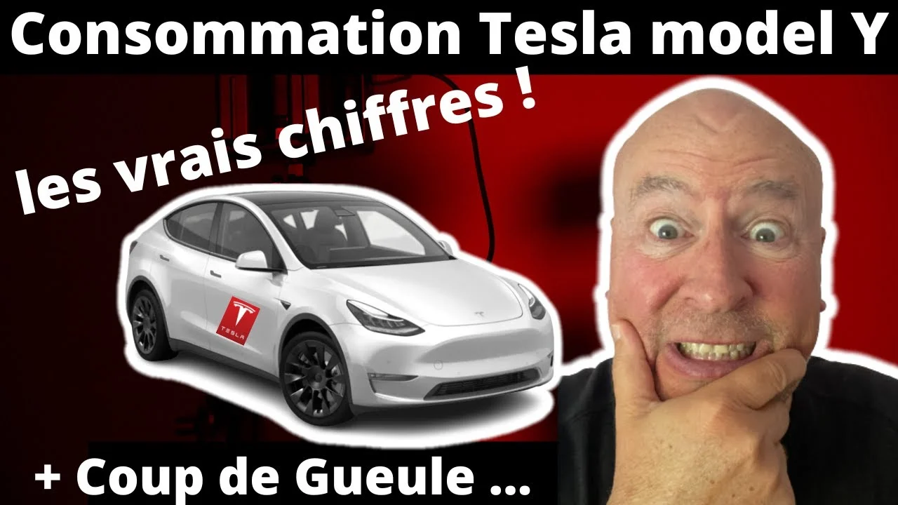 Test de consommation d'une Tesla Model Y