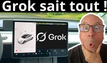 Grok dans une Tesla : test et avis