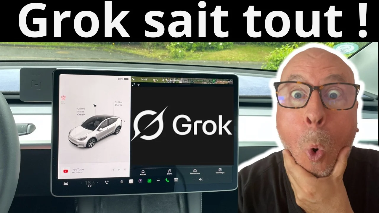 Grok dans une Tesla : test et avis