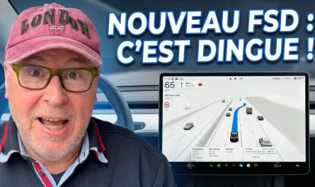 Test du nouvel FSD de Tesla sur route et en ville